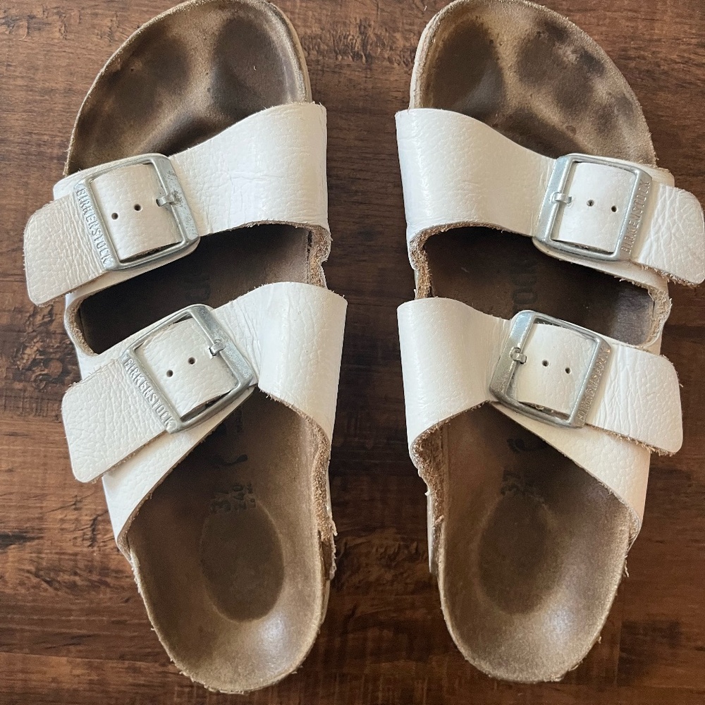 white arizona birkinstock size 7